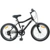 Vaikų Dviratis 20 Colių 6-Speed 6-11 metų amžiaus Juoda