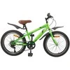 Vaikų Dviratis 24 Colių 6-Speed 8-12 metų Žalia