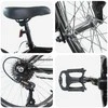 Vaikų Dviratis 24 Colių 6-Speed 8-12 metų Juoda