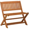 Vaikų suolas Ruda 61 x 38 x 57 cm Kietas eukalipto medis