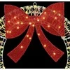 Vainikas su 150 LED Šilta balta 121 x 121 x 10 cm PET