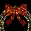 Vainikas su 80 LED Šilta balta 92 x 92 x 9,5 cm Akrilas