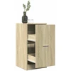 Vaistų spintelė, sonoma ąžuolo spalvos, 40x41x77,5cm, mediena