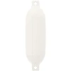 Valčių fenderiai 2 vnt. Ø 11 x 40 cm Balta PVC