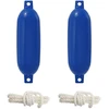 Valčių fenderiai 2 vnt. Ø 16 x 58 cm Mėlyna PVC