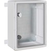 Control Cabinet Pilka 37 x 16,5 x 40 cm ABS plastikas