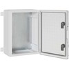 Control Cabinet Pilka 37 x 16,5 x 40 cm ABS plastikas