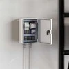 Control Cabinet Pilka 28 x 13 x 28 cm ABS plastikas