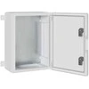 Control Cabinet Pilka 37 x 19,5 x 40 cm ABS plastikas
