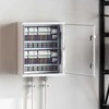 Control Cabinet Pilka 57 x 23 x 60 cm ABS plastikas