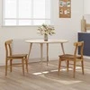 Valgomasis krėslas 2 pcs Natūrali 43 x 44,5 x 77 cm