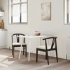 Valgomasis krėslas 2 pcs Šviesiai rudas ir šviesus