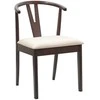 Valgomasis krėslas 2 pcs Šviesiai rudas ir šviesus