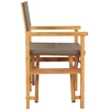 Valgomasis krėslas Ruda ir taupe 56 x 54 x 87 cm