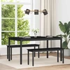 Valgomieji stalai 150 x 90 x 75 cm Apdirbta mediena
