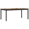 Valgomieji stalai 180 x 90 x 75 cm Apdirbta mediena