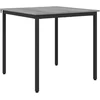Valgomieji stalai 80 x 80 x 75 cm Apdirbta mediena Pilka Sonoma