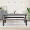 Valgomieji stalai 2 pcs 180 x 90 x 75 cm Apdirbta mediena