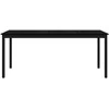 Valgomieji stalai 2 pcs 180 x 90 x 75 cm Apdirbta mediena