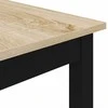 Valgomieji stalai 180 x 90 x 75 cm Apdirbta mediena