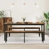 Valgomieji stalai 2 pcs 180 x 90 x 75 cm Apdirbta mediena
