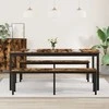 Valgomieji stalai 2 pcs 180 x 90 x 75 cm Apdirbta mediena