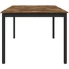 Valgomieji stalai 2 pcs 200 x 100 x 75 cm Apdirbta mediena