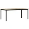 Valgomieji stalai 2 pcs 180 x 90 x 75 cm Apdirbta mediena