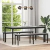 Valgomieji stalai 2 pcs 180 x 90 x 75 cm Apdirbta mediena