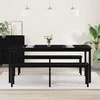 Valgomieji stalai 2 pcs 180 x 90 x 75 cm Apdirbta mediena