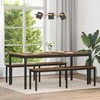 Valgomieji stalai 2 pcs 180 x 90 x 75 cm Apdirbta mediena
