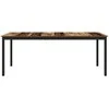 Valgomieji stalai 2 pcs 200 x 100 x 75 cm Apdirbta mediena