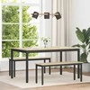 Valgomieji stalai 150 x 78 x 75 cm METALAS
