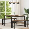 Valgomieji stalai 110 x 110 x 75 cm METALAS