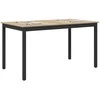 Valgomieji stalai 140 x 80 x 75 cm METALAS