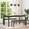 Valgomieji stalai 150 x 78 x 75 cm METALAS