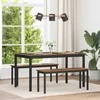 Valgomieji stalai 140 x 80 x 75 cm METALAS