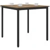 Valgomieji stalai 80 x 80 x 75 cm METALAS