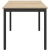 Valgomieji stalai 140 x 80 x 75 cm METALAS