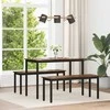 Valgomieji stalai 110 x 100 x 75 cm METALAS