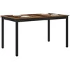 Valgomieji stalai 140 x 80 x 75 cm METALAS