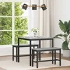 Valgomieji stalai 80 x 80 x 75 cm METALAS