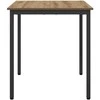 Valgomieji stalai 70 x 70 x 75 cm METALAS