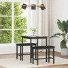 Valgomieji stalai 60 x 60 x 75 cm METALAS
