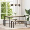 Valgomieji stalai 140 x 80 x 75 cm METALAS