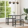 Valgomieji stalai 70 x 70 x 75 cm METALAS
