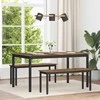 Valgomieji stalai 150 x 78 x 75 cm METALAS