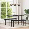 Valgomieji stalai 110 x 100 x 75 cm METALAS