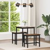 Valgomieji stalai 60 x 60 x 75 cm METALAS Kvadrato
