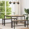 Valgomieji stalai 110 x 110 x 75 cm METALAS